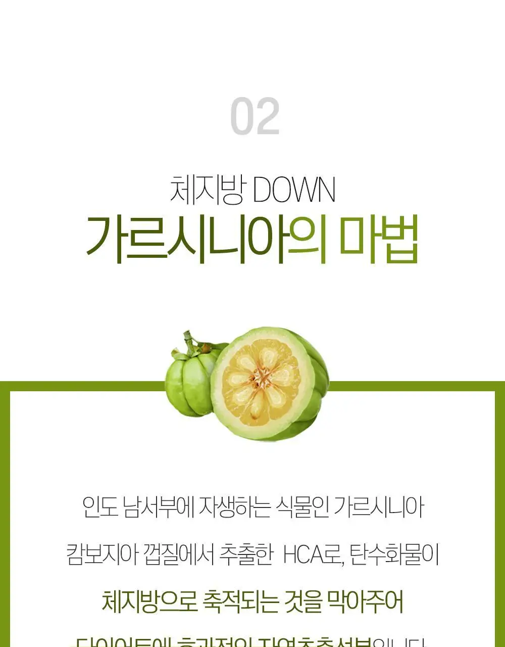 [체지방 감소] 그린몬스터 다이어트 스페셜2 가르시니아 900 112정 (2개월분) 상세페이지 17
